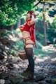 Mimmi 밈미, [DJAWA] Naughty Red Hiring Hood Set.02